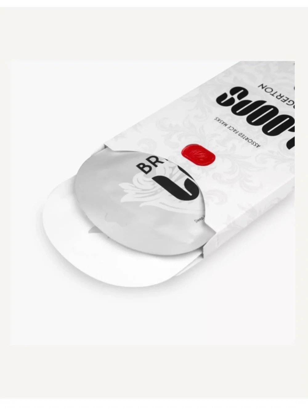 LOOPS x Bridgerton: Lady In Silver Hydrogel Facial Mask